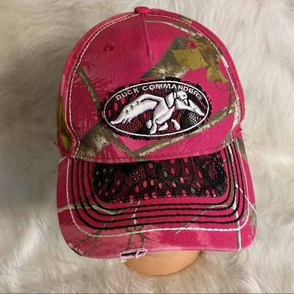 Paramount Outdoors Hat Women’s Pink Duck Commander One Size‎ - Picture 1 of 8